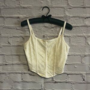 🌿5/$25 Hollister Lace Corset Cami